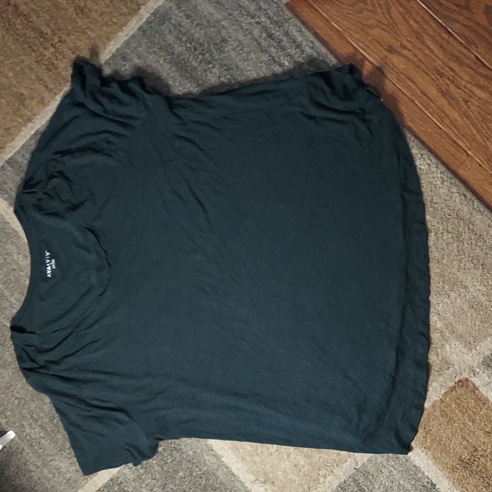 AVA & VIV Women's Green Shirt